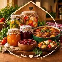 «سفارش انواع مربا و ترشی و غذای خانگی»