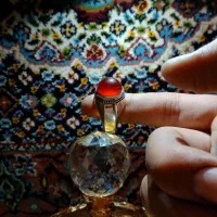 انگشتر عقیق کهنه آبدار