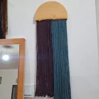 دیوارکوب مکرومه