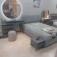 سرویس خواب دو نفره الماس|تخت و سرویس خواب|رامهرمز, |دیوار