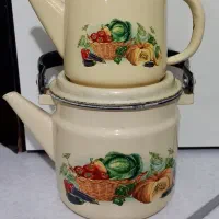 کتری قوری لعاب روس