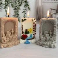 شمع یلدا|صنایع دستی و سایر لوازم تزئینی|سرپل ذهاب, |دیوار