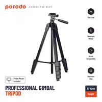 پایه نگهدارنده دوربین و رینگ لایت برند پرودو