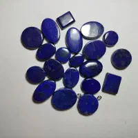 نگین لاجورد افغانستان تخم مرغ لاجورد عقیق