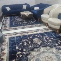 مبل چستر ۸ نفره به همراه جلو مبلی و ۳تا عسلی|مبلمان خانگی و میز عسلی|قم, حاج خلیل|دیوار