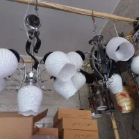 فروش لوستر با قیمت استسنائی|لوستر و چراغ آویز|خمینی‌شهر, |دیوار