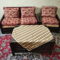 مبلمان و بوفه چوبی