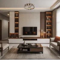 طراحی و اجرا مدرن ترین تی وی وال