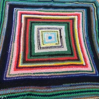 رومیزی یا رو کُرسی قدیمی دستبافت