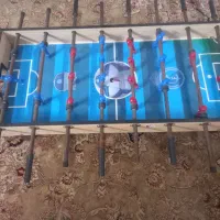 فوتبال دستی دسته دوم قیمت ۵۰۰تومان بدون توپ