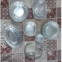 ظروف شیشه ای کریستال ، غذا خوری