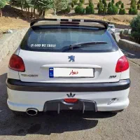 پژو ۲۰۶ تیپ ۲ مدل ۸۸ . مالچه کارمندی|خودرو سواری و وانت|سنندج, |دیوار