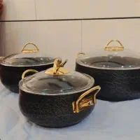 قابلمه ماربل گرانیت اصل درجه یک ساخت کشور ترکیه|ظروف پخت‌وپز|کاکی, |دیوار