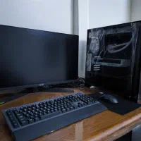 کامپیوتر/ pc/سیستم حرفه‌ای + مانیتور و لوازم جانبی