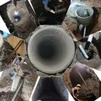 چاه کن باابزارکامل‌و تخریب کار