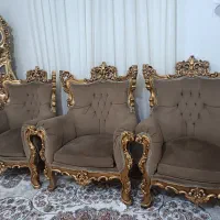 مبلمان سلطنتی چوب راش
