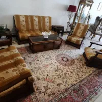 راحتی ۷ نفره بسیار مقاوم|مبلمان خانگی و میز عسلی|تهران, گلستان (شهرک راه آهن)|دیوار