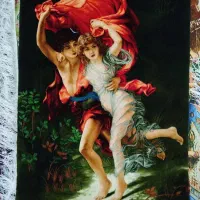 تابلوفرش دستبافت ابریشمی