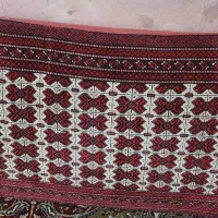 یک جفت   پشتی سنتی ماشینی طرح ترکمن