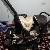 کالسکه دوقلو نو و آکبند|کالسکه و لوازم جانبی|هرسین, |دیوار