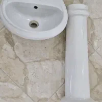 روشویی ایستاده/ سالم و تمیز مشابه نو