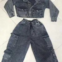 کراپ کت و شلوار بگ در حد نو