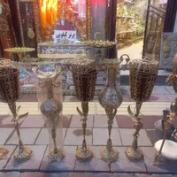 گلدان برنزی آنتیک برنجیان