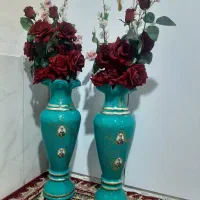 تابلو فرش وان یکاد و گلدان|تابلو فرش|مشهد, پنجتن|دیوار