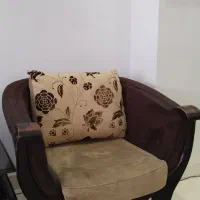 مبلمان با میز جلومبلی و میزتلویزیون و ساعت|مبلمان خانگی و میز عسلی|رشت, گلزاران|دیوار