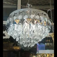 لوستر های کریستالی جدید زیر قیمت بازار|لوستر و چراغ آویز|اهر, |دیوار