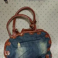 کیف جین اسپرت وارداتی مختص خاص پسندان و کیف چرمی|کیف، کفش، کمربند|پرند, فاز ۱|دیوار