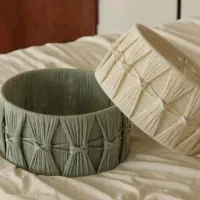 لوستر مکرومه و رافیا