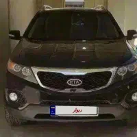 سورنتو کیا 2012 مشکی کم کار بدون رنگ