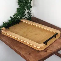 سینی چوبی|ظروف سرو و پذیرایی|جونقان, |دیوار