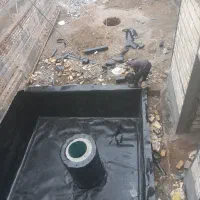 نصب ورق ژیوممبران استخر کشاورزی