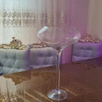تنگ پایه دار بلند دهنه ۲۰ سانت ارتفاع ۵۰ سانت