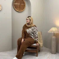 ست بلوز وشلوار بافت متراکم|لباس|قم, نخودی|دیوار