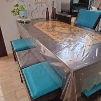 مبل راحتی ۷ نفره  میز ناهارخوری ۸نفره|مبلمان خانگی و میز عسلی|کلارآباد, |دیوار