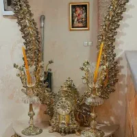 کنسول وایینه شمعدان