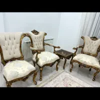 مبل و عسلی کلاسیک|مبلمان خانگی و میز عسلی|مریوان, |دیوار