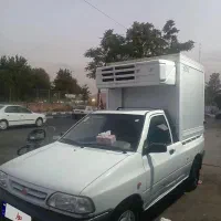 پراید وانت یخچال دار زیر صفر یخچال خالی هم میدم