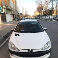 پژو 206 سفید تیپ3 مدل 90