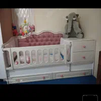 تخت خواب نوزاد نوجوان وکیوم لمسه|تخت و سرویس خواب|تهران, شهید رجایی|دیوار