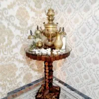 میز خاطره *میزخاطره چوبی * میز خاطره روستیک