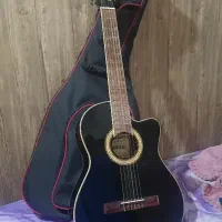 گیتار اصل فوق حرفه ای (Santana) رنگ مشکی