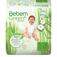 پوشک بچه ببم سایز ۵ ،۲۸ عددی تعداد ۸ عدد