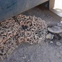 زنجیر محافظ چرخ لودر|قطعات یدکی و لوازم جانبی|مبارکه, |دیوار