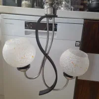 یک عدد لوستر آشپزخانه دو شاخه