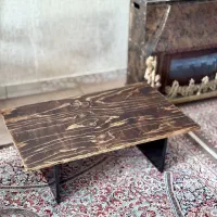 میز دست‌ساز چوبی مدل روستیک