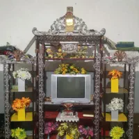 کمد تلویزیون آهنی مدل سلطنتی سه تیکه